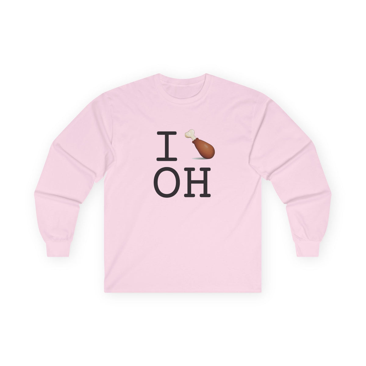 "I Chicken Drumstick Ohio" Long Sleeve Shirt