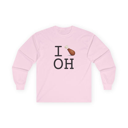 "I Chicken Drumstick Ohio" Long Sleeve Shirt