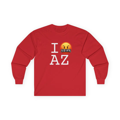 "I Curse about Arizona" Long Sleeve Shirt