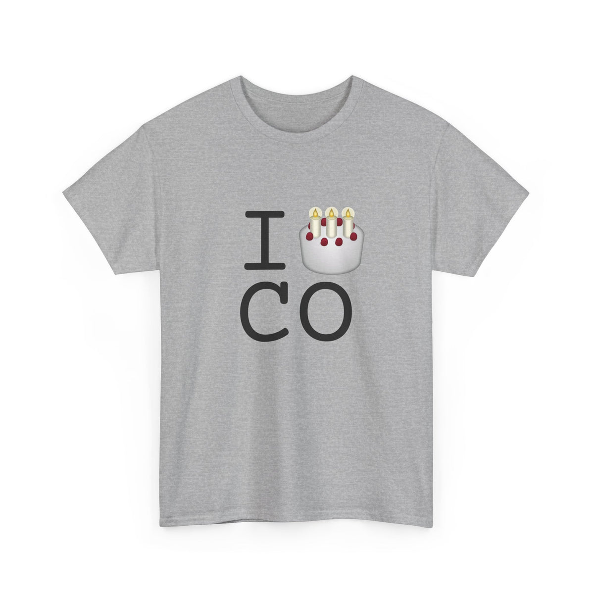"I Birthday Cake Colorado" Tee