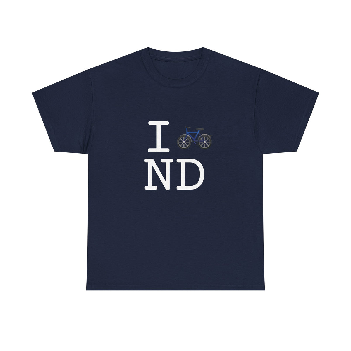 "I Bicycle North Dakota" Tee