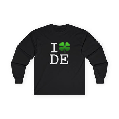 "I'm Lucky (Clover) in Delaware" Long Sleeve Shirt