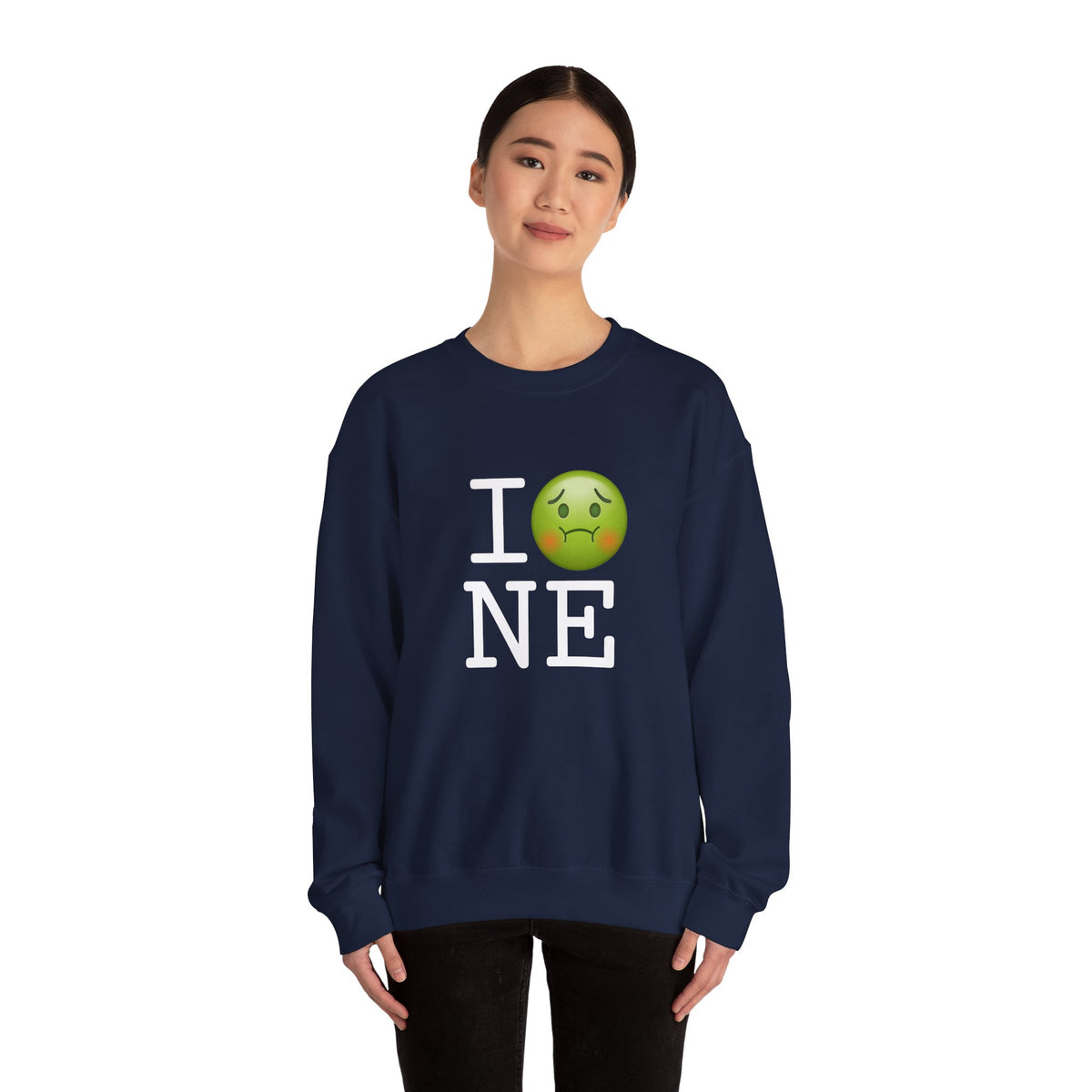 "I'm Nauseous about Nebraska" Sweatshirt