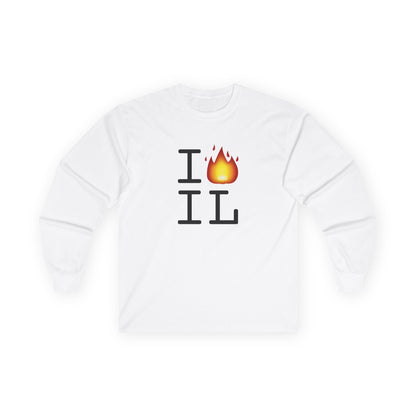 "I've got Fire for Illinois" Long Sleeve Shirt