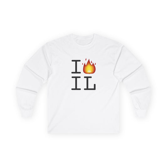 "I've got Fire for Illinois" Long Sleeve Shirt