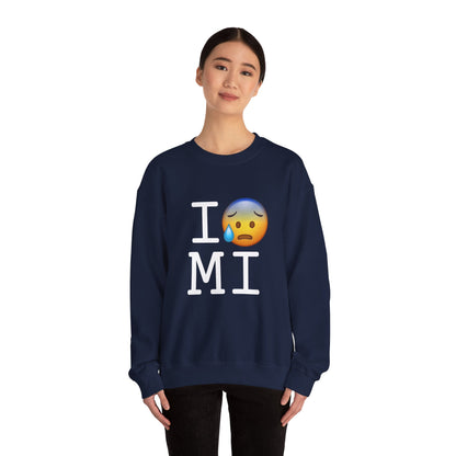 "I'm Anxiously Sweating in Michigan" Sweatshirt