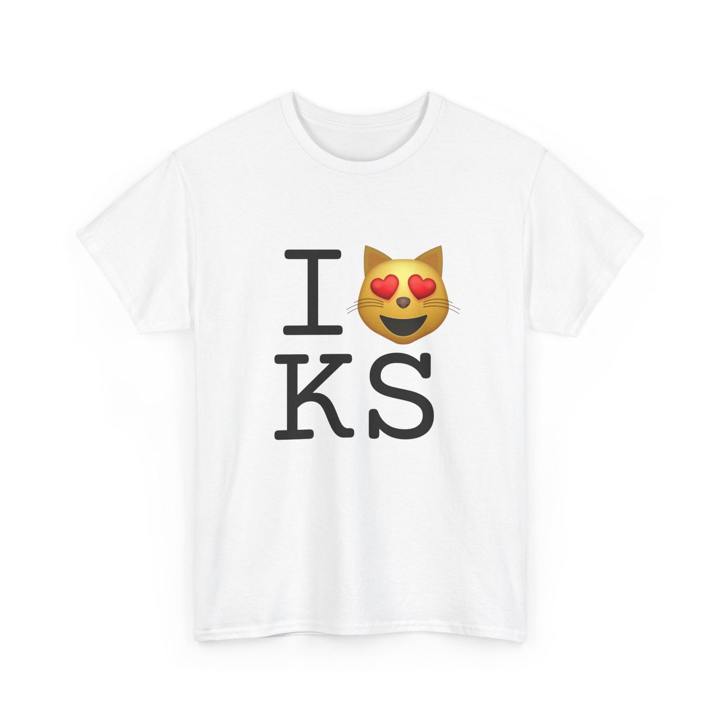 "I'm a Cat that Loves Kansas" Tee