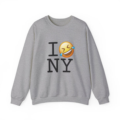 "I Laugh Hard (LMFAO) at New York" Sweatshirt