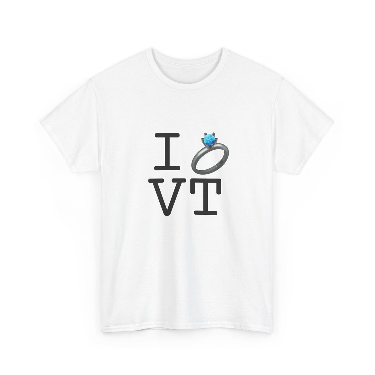 "I'm Married to (Diamond Ring) Vermont" Tee