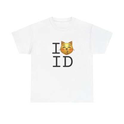 "I'm a Kissing Cat toward Idaho" Tee