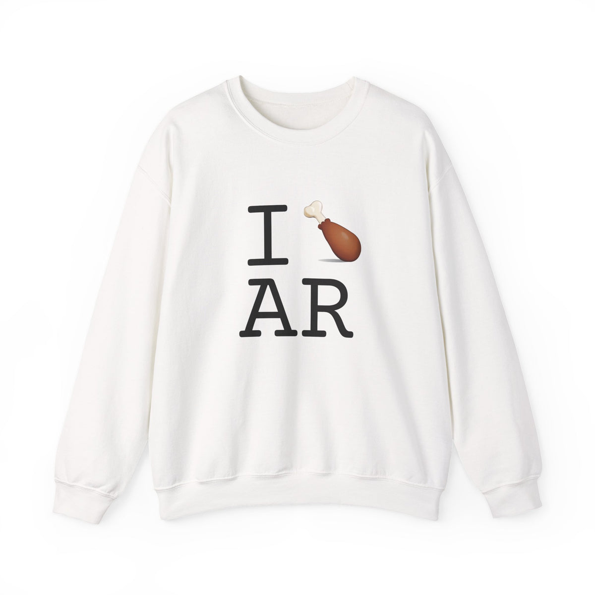 "I Chicken Drumstick Arkansas" Sweatshirt