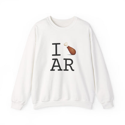 "I Chicken Drumstick Arkansas" Sweatshirt