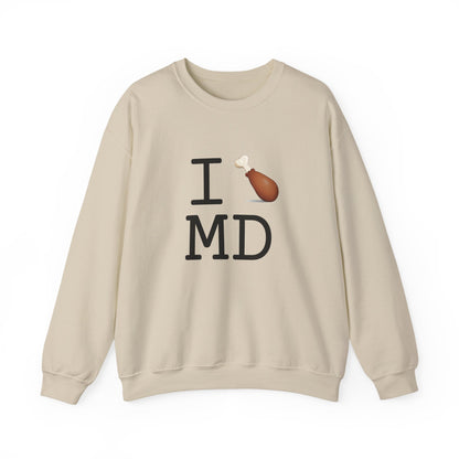 "I Chicken Drumstick Maryland" Sweatshirt