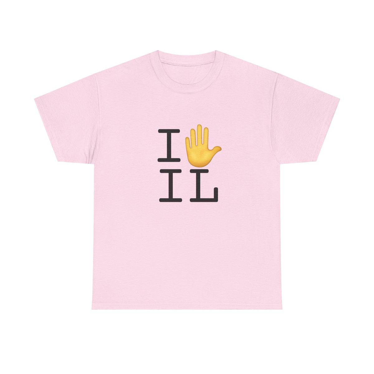 "I Stop (Raised Hand) Illinois" Tee