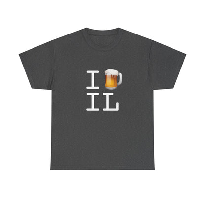 "I Beer Illinois" Tee