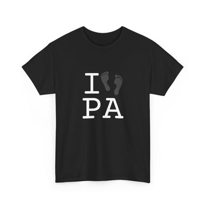 "I leave Footsteps in Pennsylvania" Tee