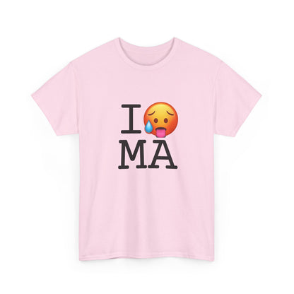 "I'm Hot in Massachusetts" Tee