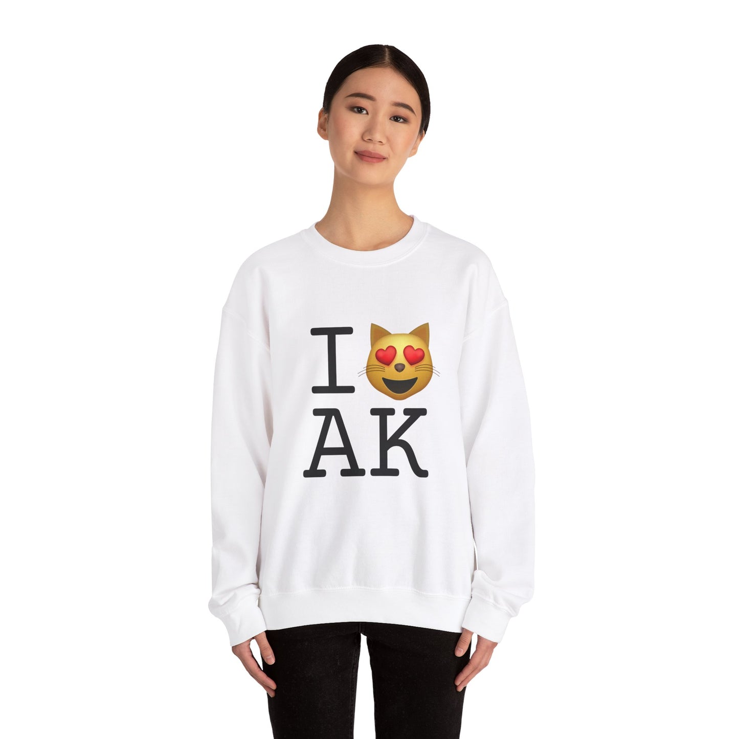 "I'm a Cat that Loves Alaska" Sweatshirt