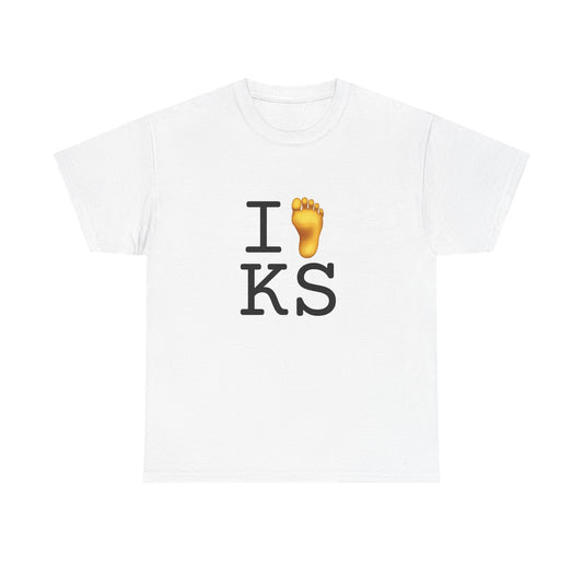 "I Foot Kansas" Tee