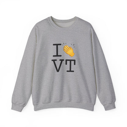 "I Applaud Vermont" Sweatshirt
