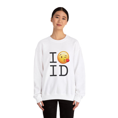 "I Blow a Kiss at Idaho" Sweatshirt