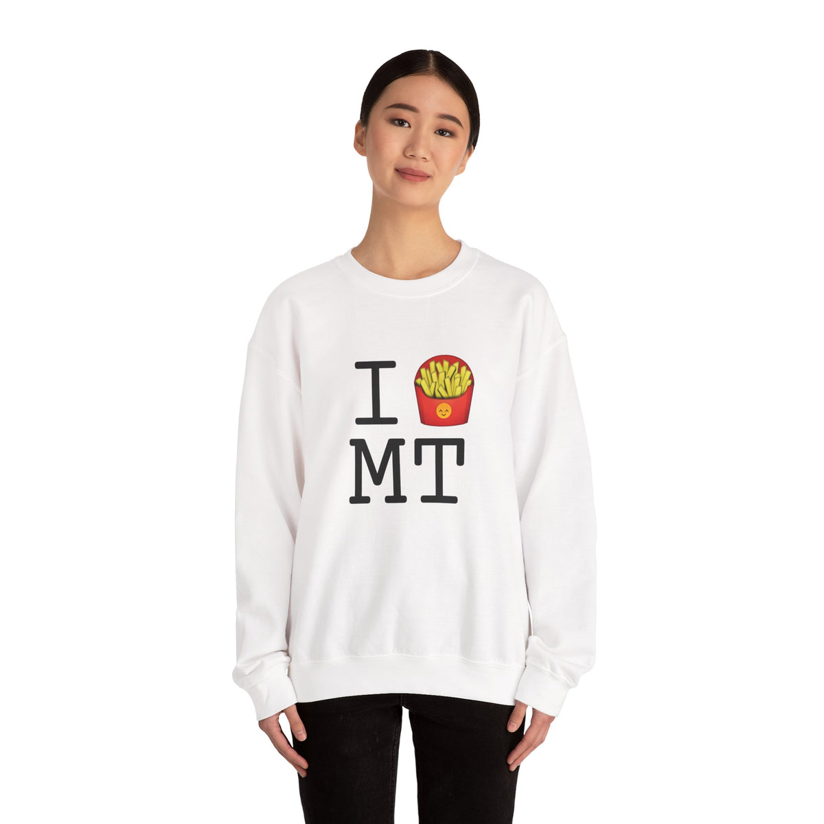"I French Fries Montana" Sweatshirt
