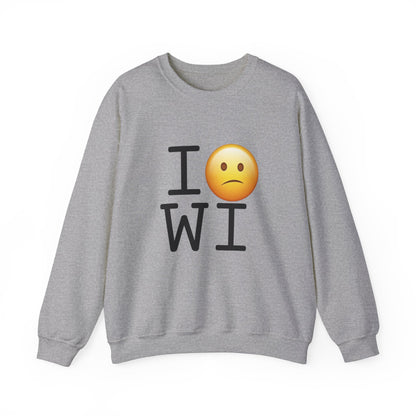 "I'm Confused by Wisconsin" Sweatshirt