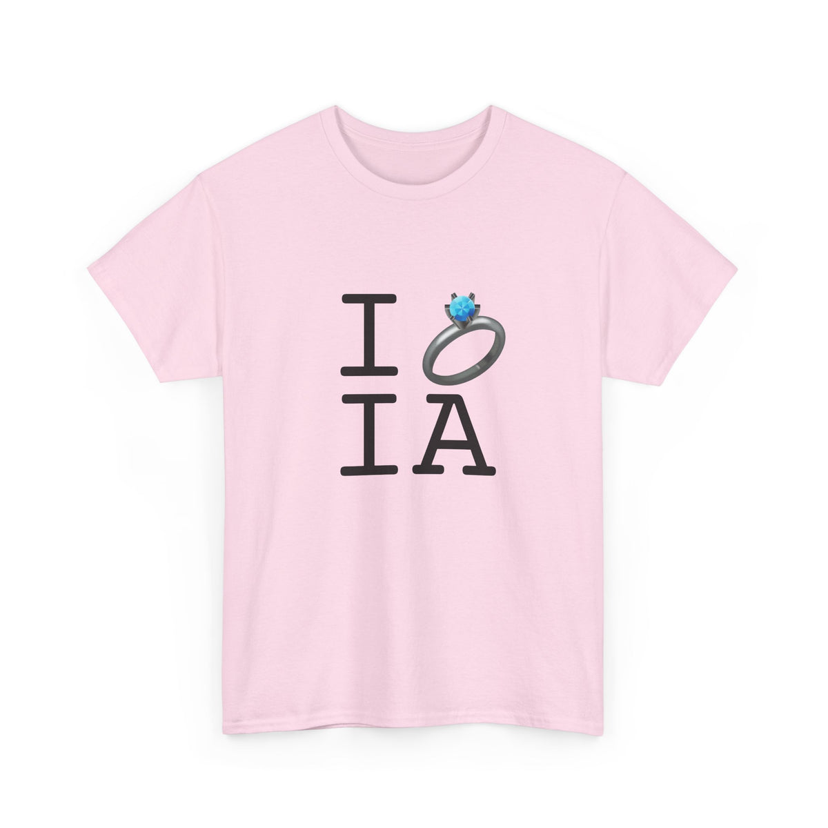 "I'm Married to (Diamond Ring) Iowa" Tee