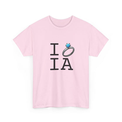 "I'm Married to (Diamond Ring) Iowa" Tee