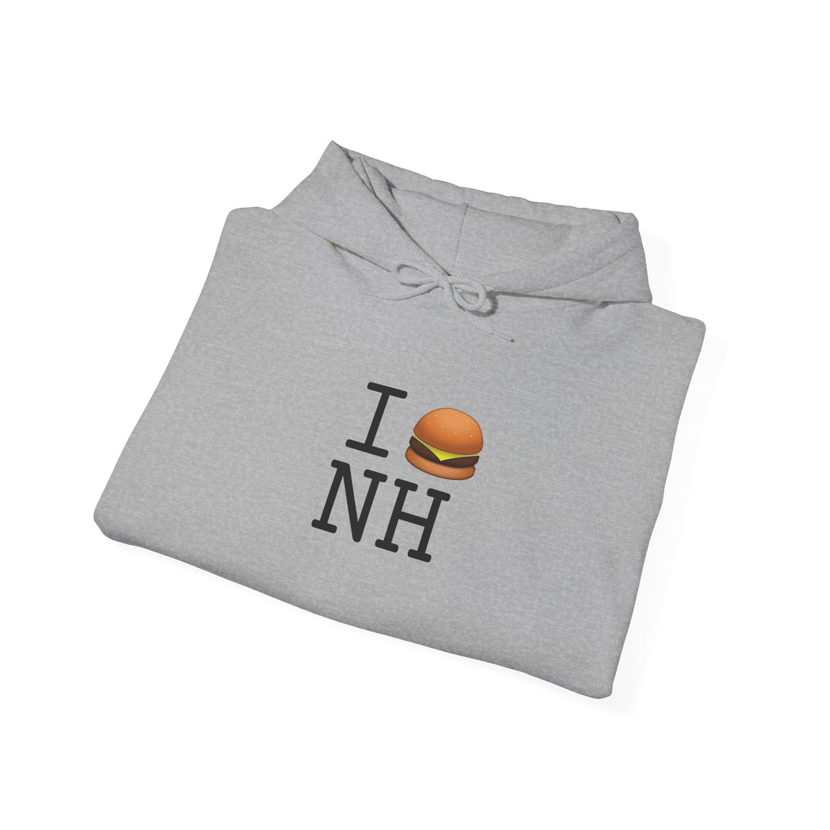 "I Cheeseburger New Hampshire" Hoodie