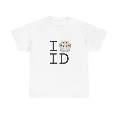 "I Birthday Cake Idaho" Tee