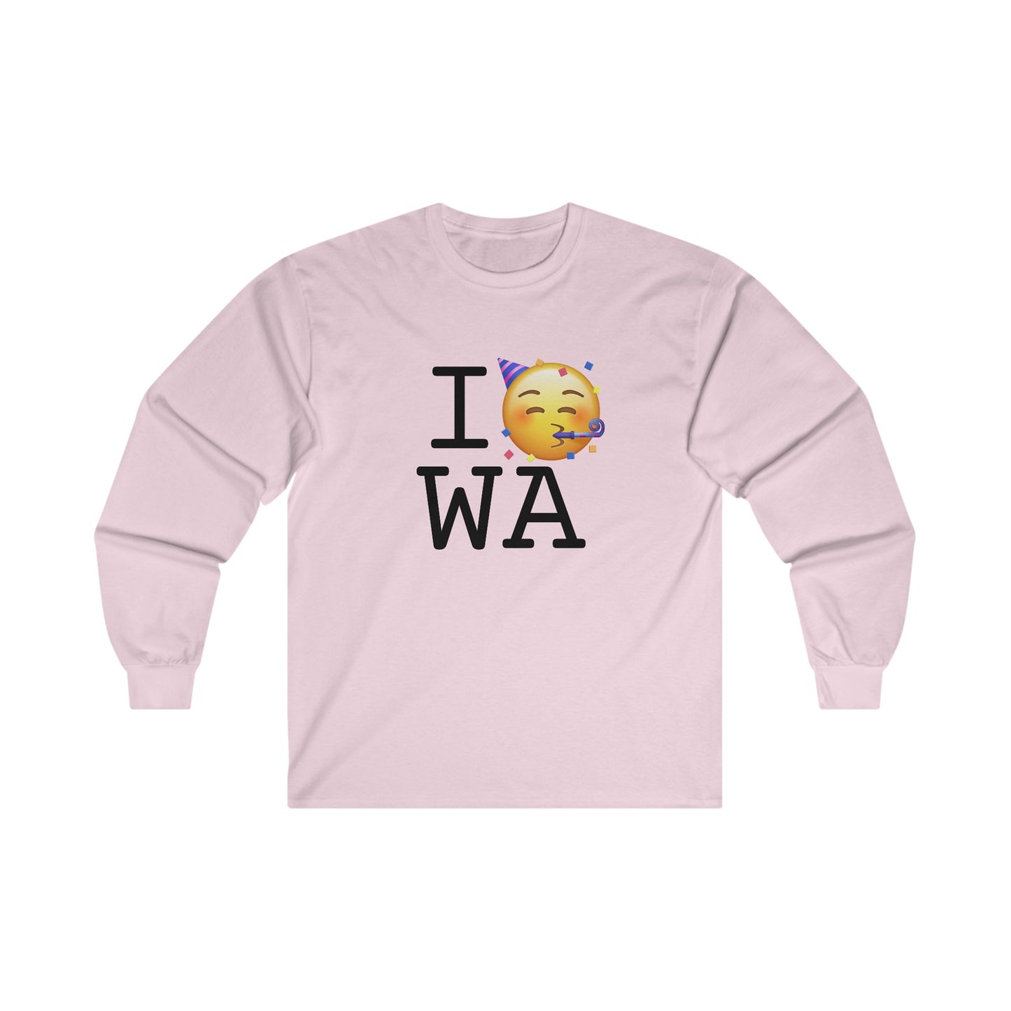 "I Celebrate Washington" Long Sleeve Shirt