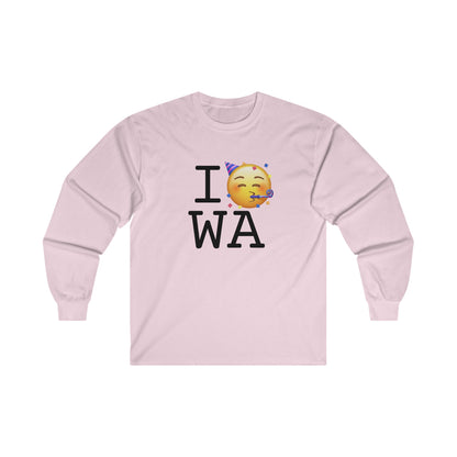 "I Celebrate Washington" Long Sleeve Shirt