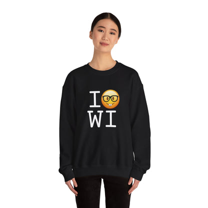 "I'm a Nerd about Wisconsin" Sweatshirt