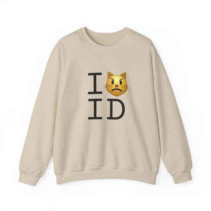"I'm a Pouting Cat about Idaho" Sweatshirt