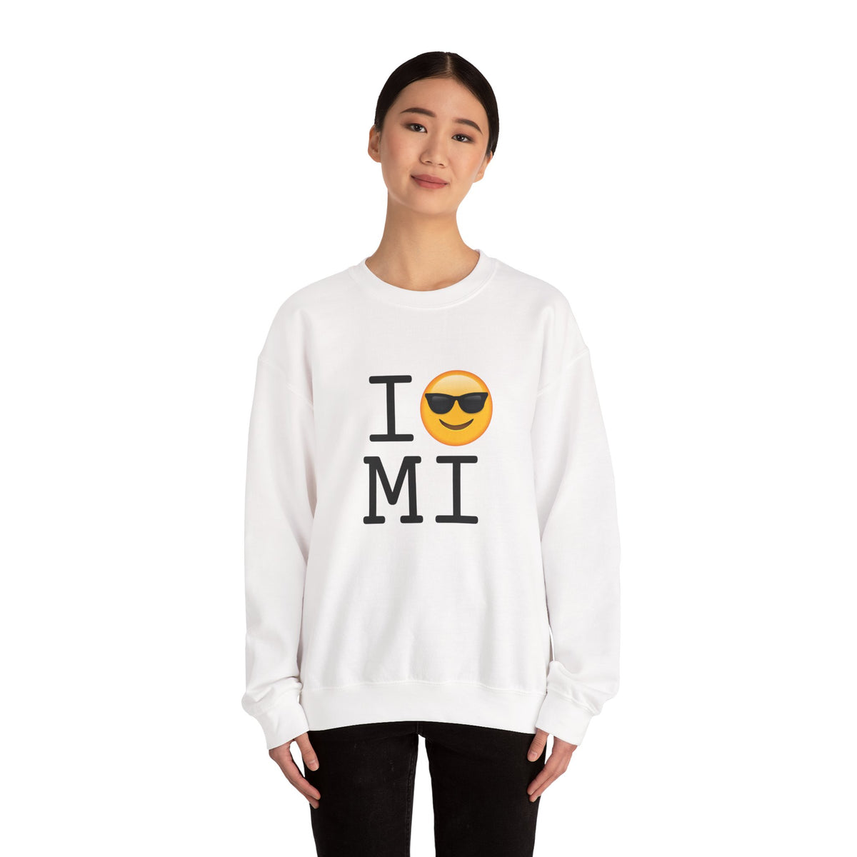 "I'm Cool with Michigan" Sweatshirt