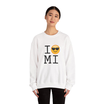 "I'm Cool with Michigan" Sweatshirt