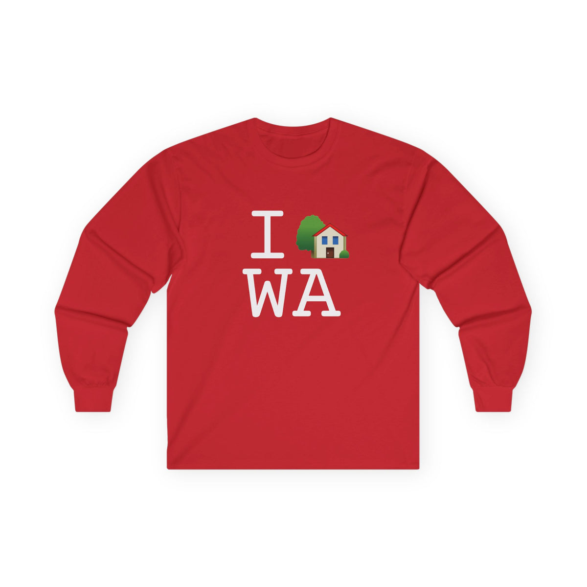 "I'm Home in Washington" Long Sleeve Shirt