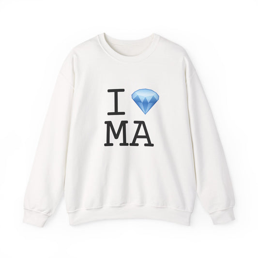 "I Diamond Massachusetts" Sweatshirt