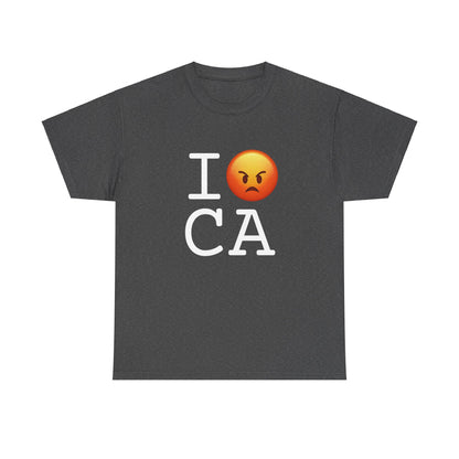 "I'm Angry about California" Tee