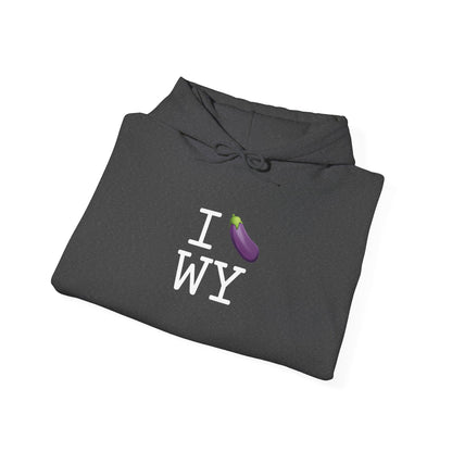 "I Eggplant Wyoming" Hoodie
