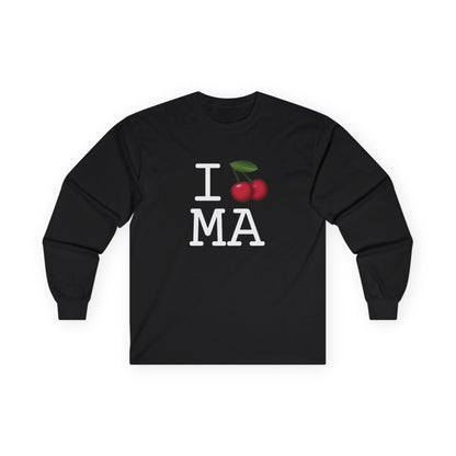 "I Cherry Massachusetts" Long Sleeve Shirt