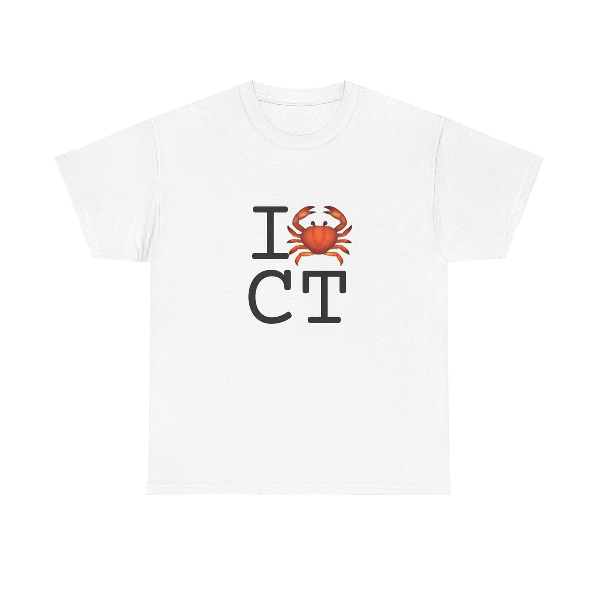 "I Crab Connecticut" Tee