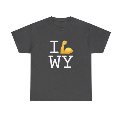 "I Flex in/on Wyoming" Tee