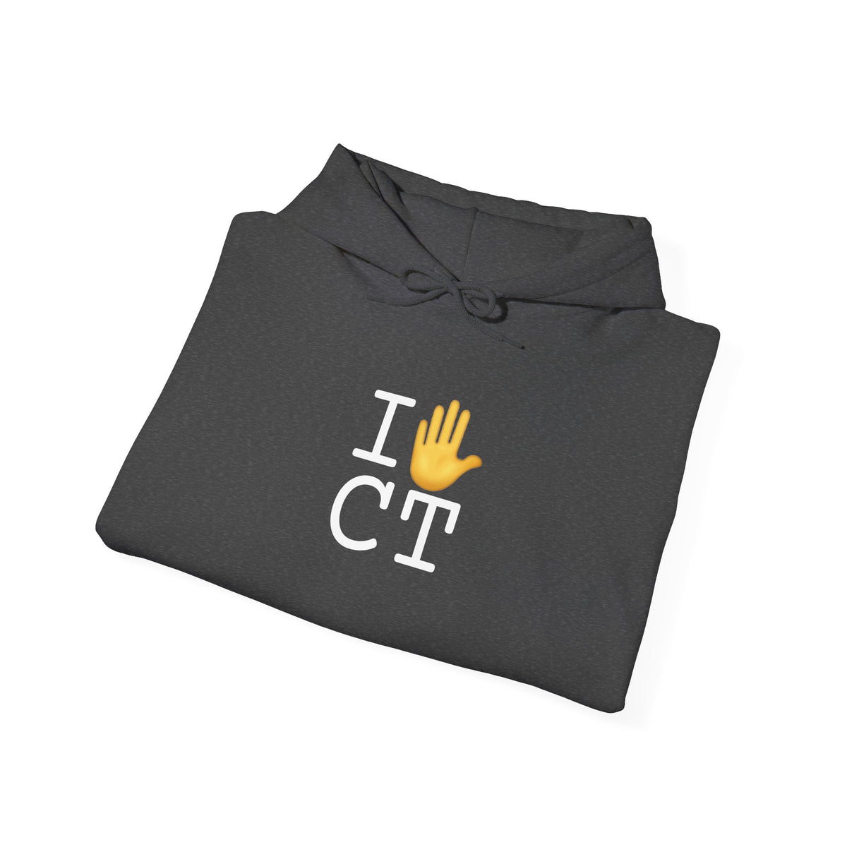 "I Stop (Raised Hand) Connecticut" Hoodie