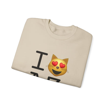 "I'm a Cat that Loves Arizona" Sweatshirt