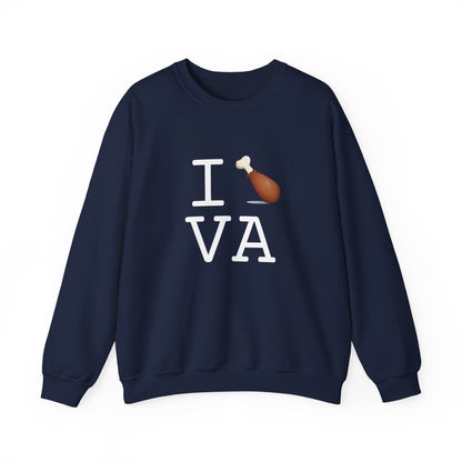 "I Chicken Drumstick Virginia" Sweatshirt