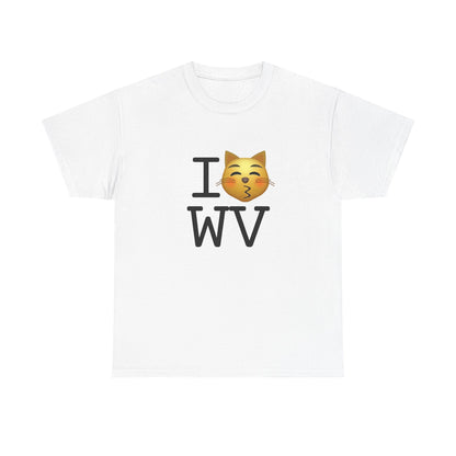 "I'm a Kissing Cat toward West Virginia" Tee