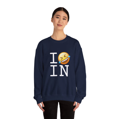 "I Laugh Hard (LMFAO) at Indiana" Sweatshirt