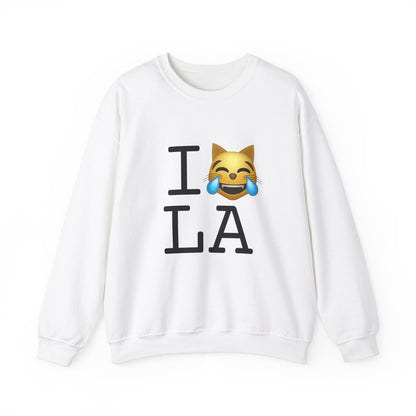 "I'm Laughing like a Cat at Louisiana" Sweatshirt